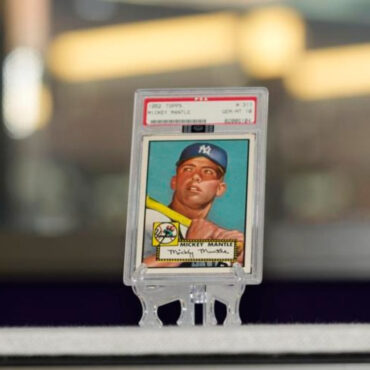 mickey mantle baseball card